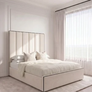 Modern Upholstered King Size Bed | Premium Designer Bed