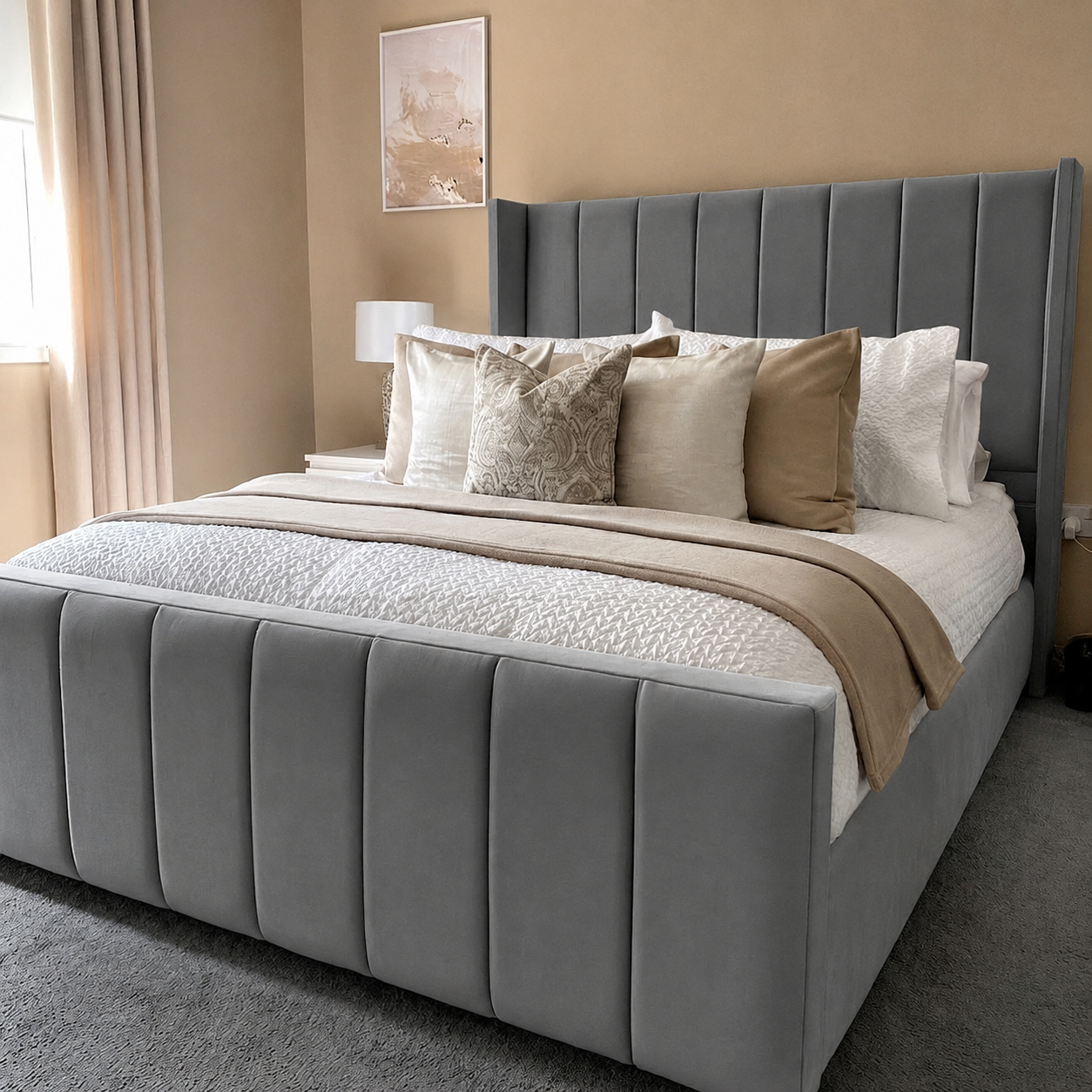2026 RSB Panelled Wingback Bed - Image 5