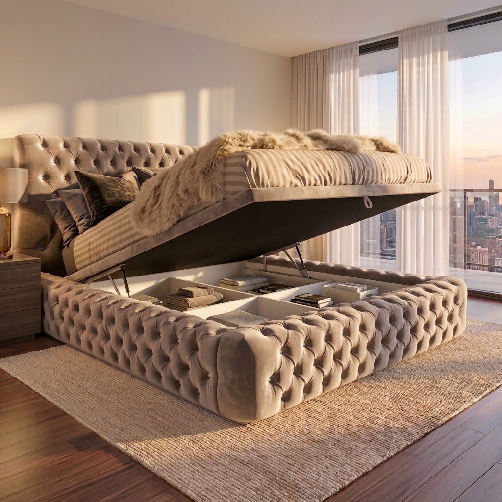 2026 Ambassador Tufted Chesterfield Bed - Image 13