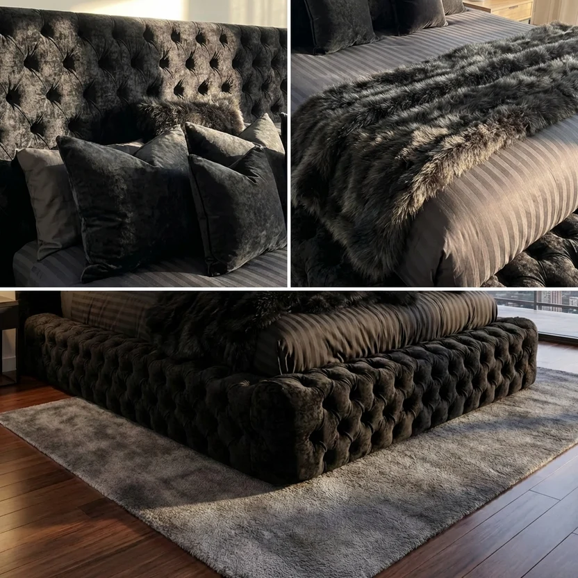 2026 Ambassador Tufted Chesterfield Bed - Image 4
