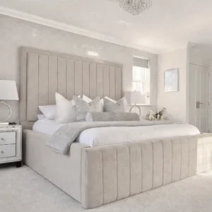 Signature 18'' Sides Galaxy Line High Bespoke Ottoman Upholstered Storage Bed
