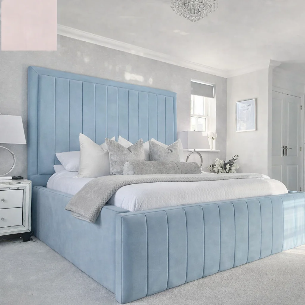 Signature 18'' Sides Galaxy Line High Bespoke Ottoman Upholstered Storage Bed - Image 9