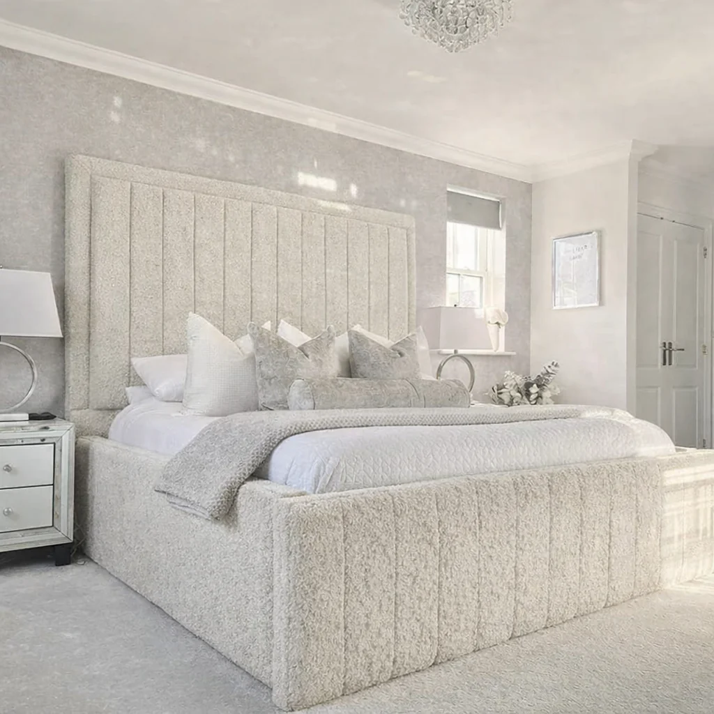Signature 18'' Sides Galaxy Line High Bespoke Ottoman Upholstered Storage Bed - Image 3