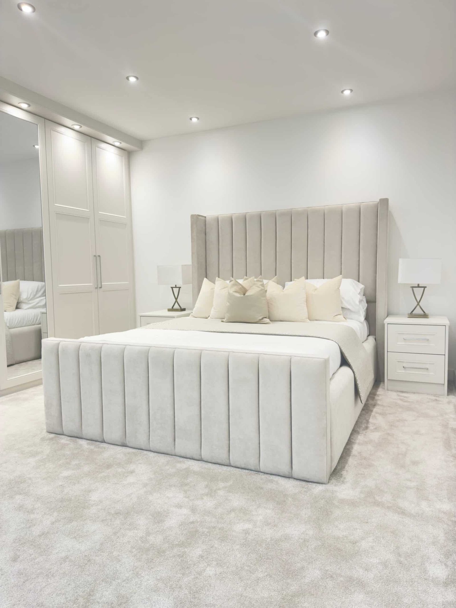 2026 MODERN LYLA LUXE WINGED UPHOSLTERED OTTOMAN BED - Image 8