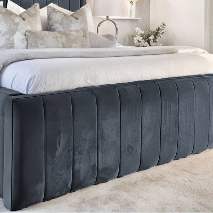 Signature 18'' Sides Galaxy Line High Bespoke Ottoman Upholstered Storage Bed - Image 22