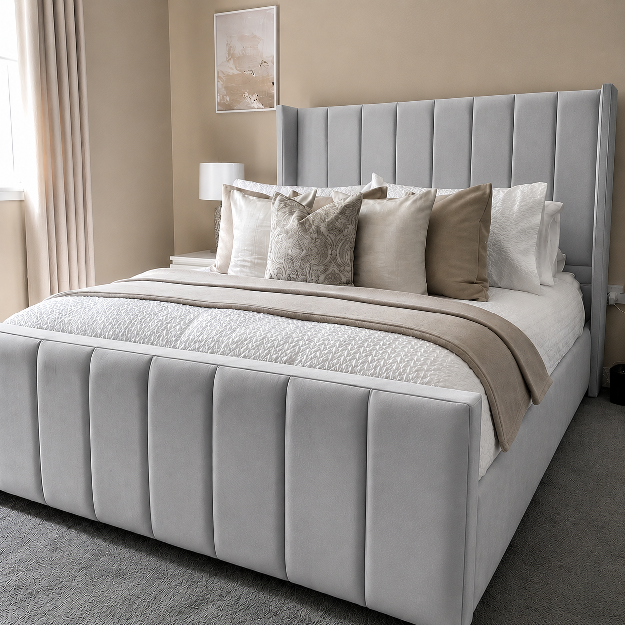 2026 RSB Panelled Wingback Bed - Image 6