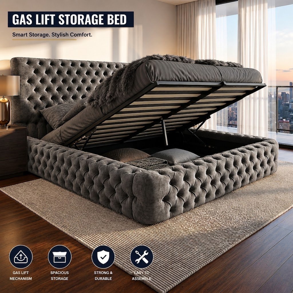 2026 Ambassador Tufted Chesterfield Bed - Image 14