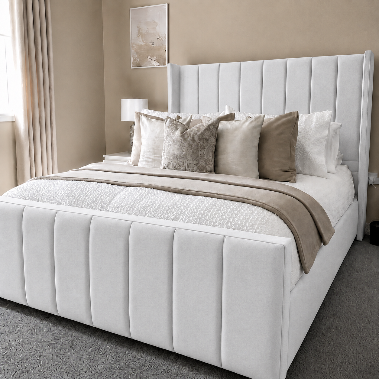 2026 RSB Panelled Wingback Bed - Image 9