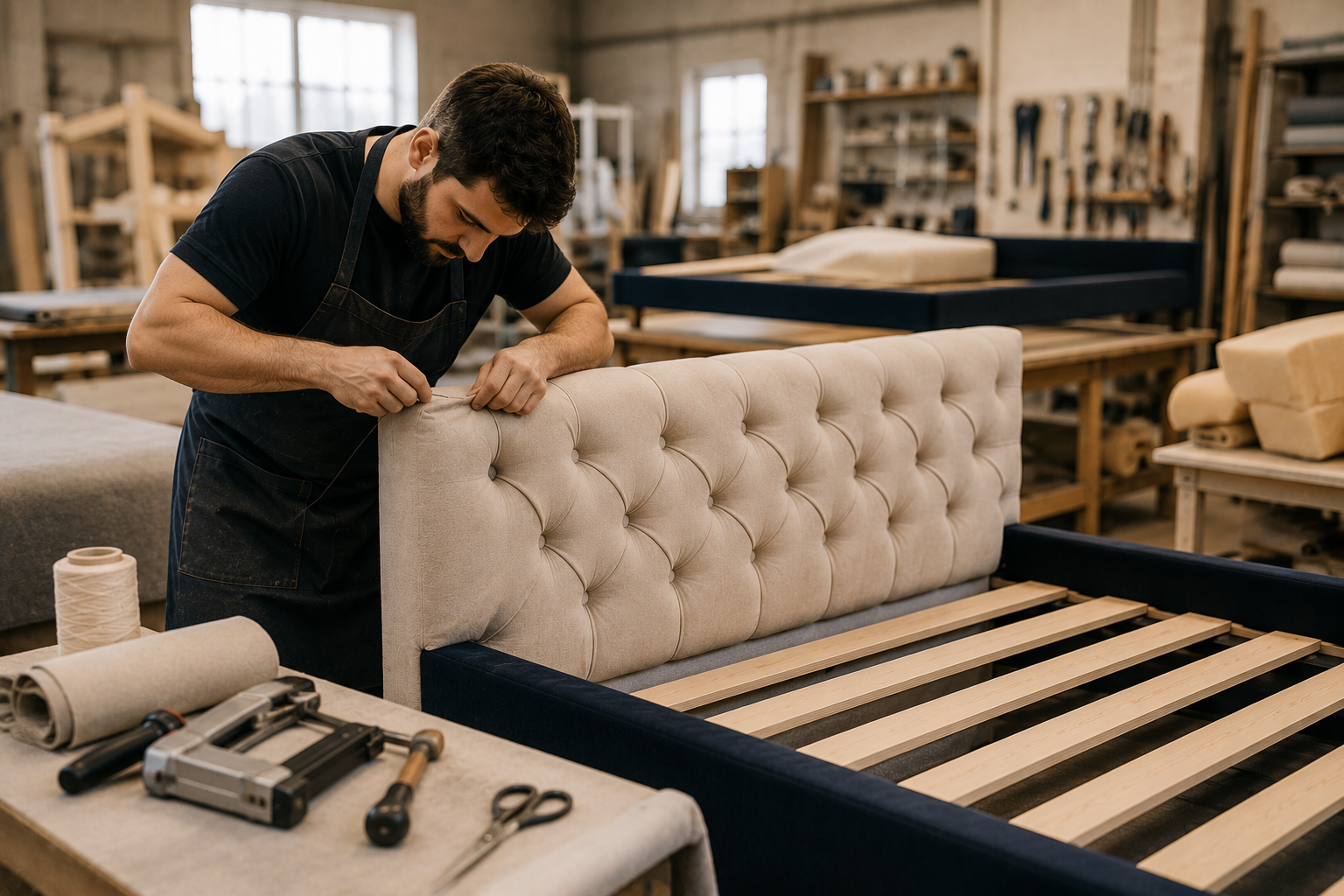 Every bed checked in our workshop