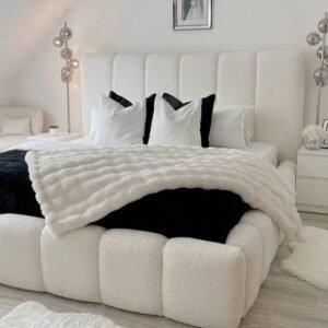 2026 Cloud Bubble Bed Frame - Ottoman Storage Bed