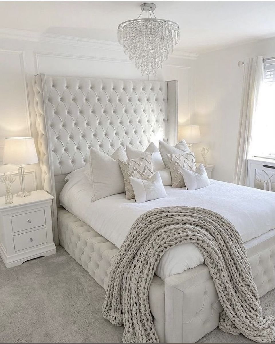 Ambassador Wingback Tall Bed Frame - Image 5