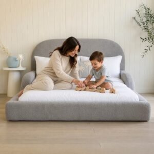Kids Floor Bed | Rosy Cloud Kid Bed | Kids Double bed