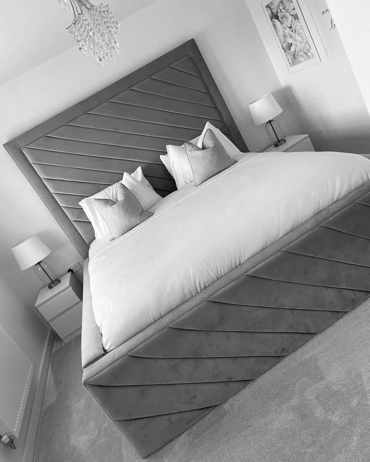 Havanah Stylish Bed Frame With 18 inch Base - Image 11