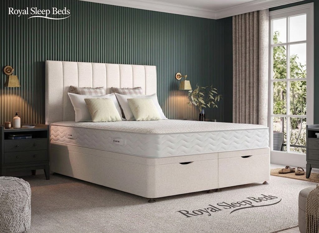 Camden Divan Ottoman End Lift Storage Bed & Headboard