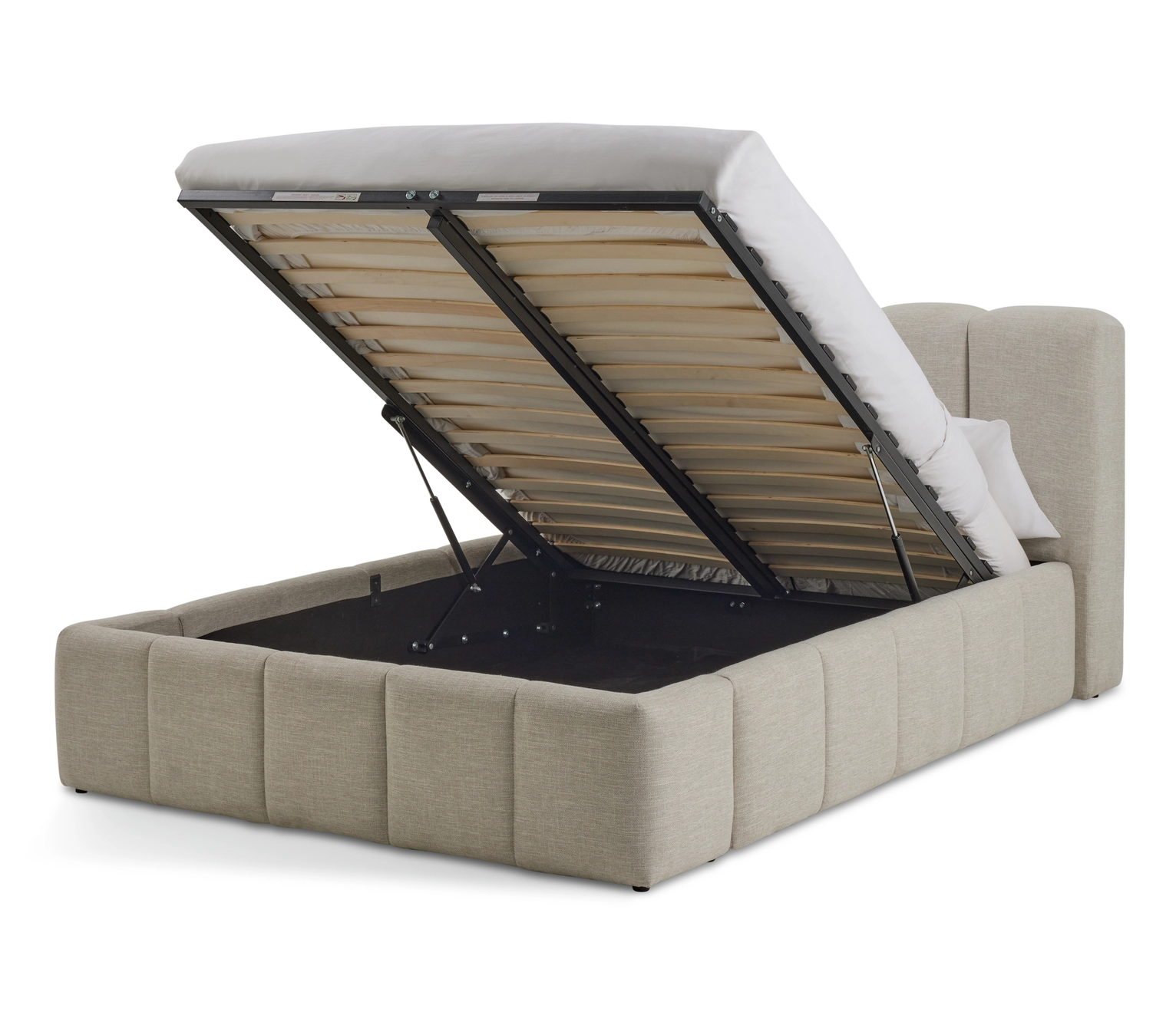 Chenille Fabric Cloud Penal Design Bed - Image 4