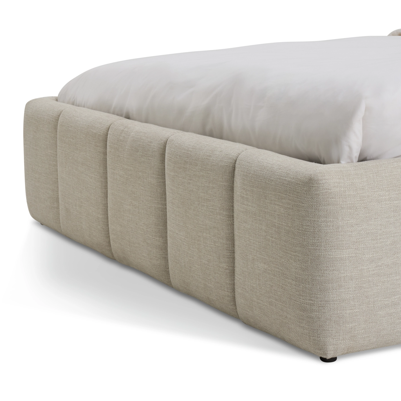 Chenille Fabric Cloud Penal Design Bed - Image 9
