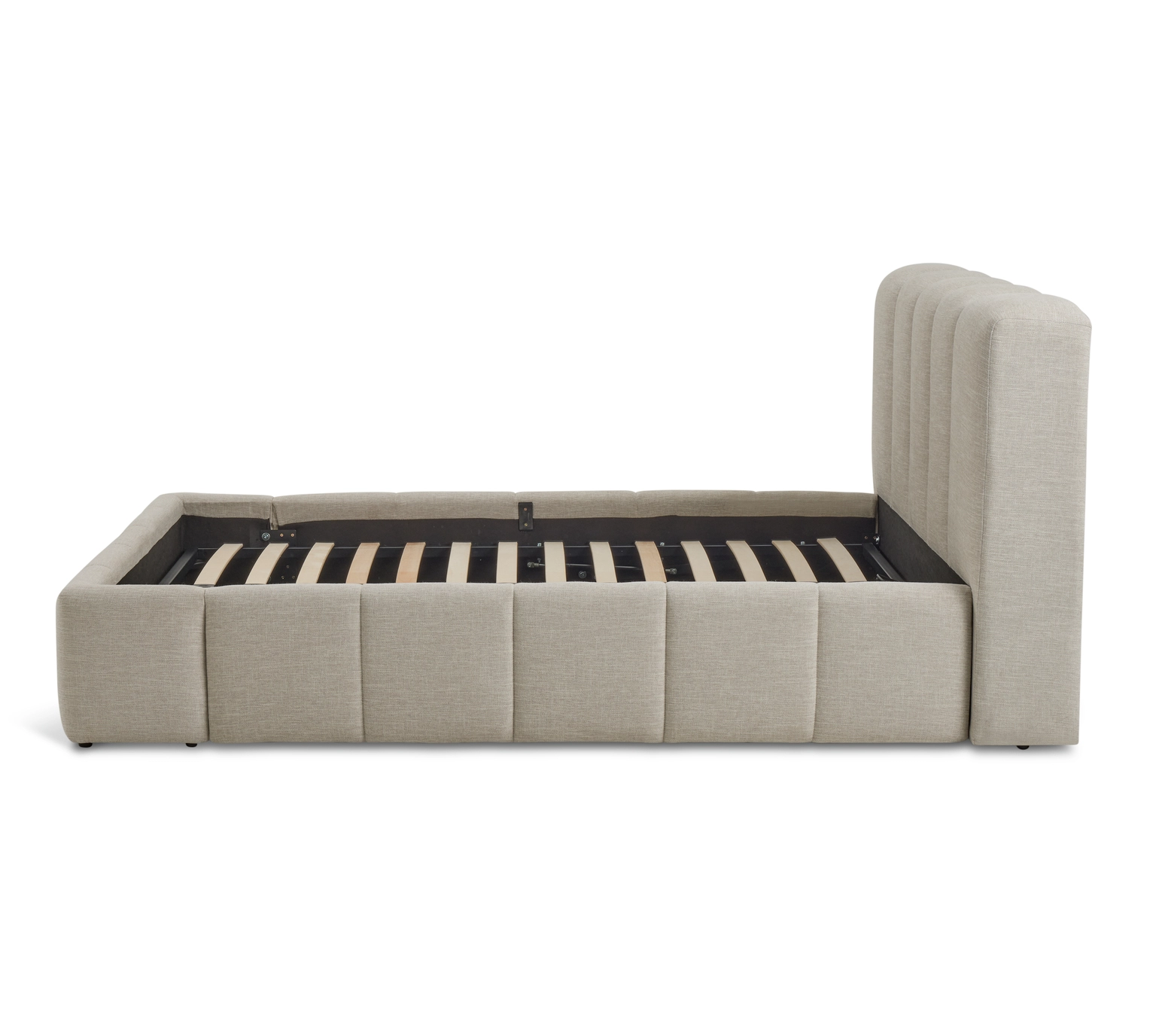 Chenille Fabric Cloud Penal Design Bed - Image 10