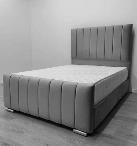 Grey Penal Design Bed - Image 2
