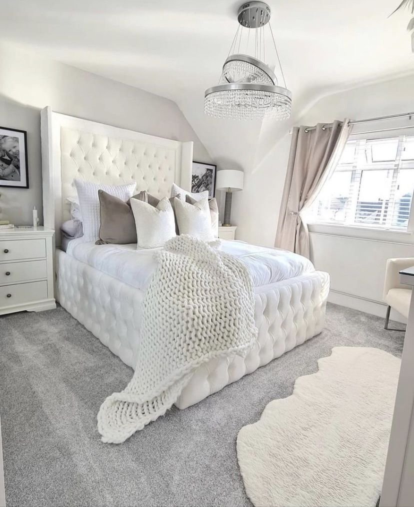 Ambassador Wingback Tall Bed Frame - Image 8