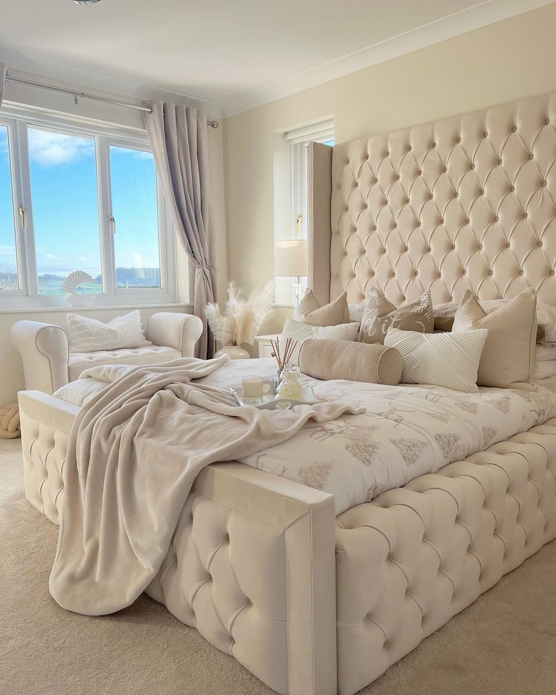 Ambassador Wingback Tall Bed Frame - Image 7