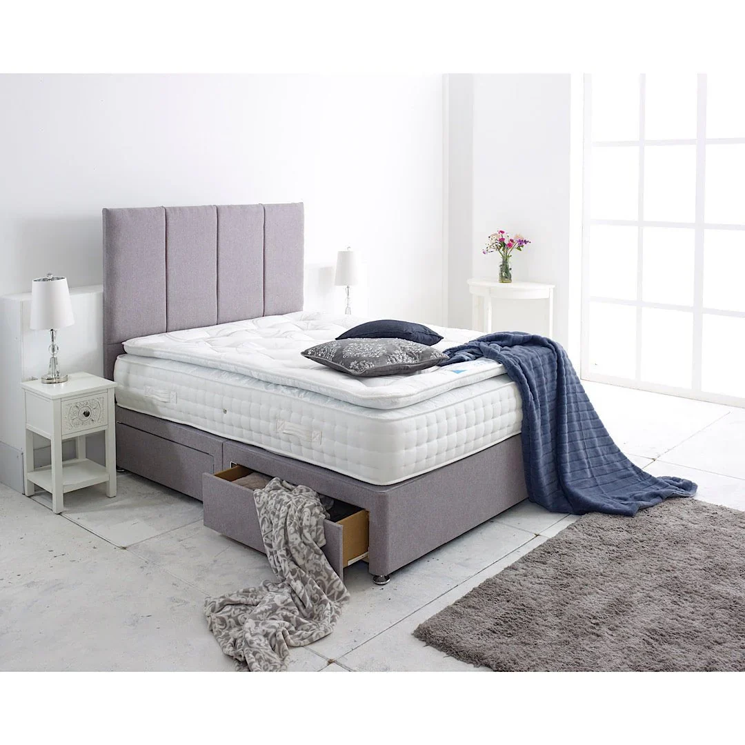Cloud 2000 Pillow-Top Pocket Memory Sprung Mattress - Firm