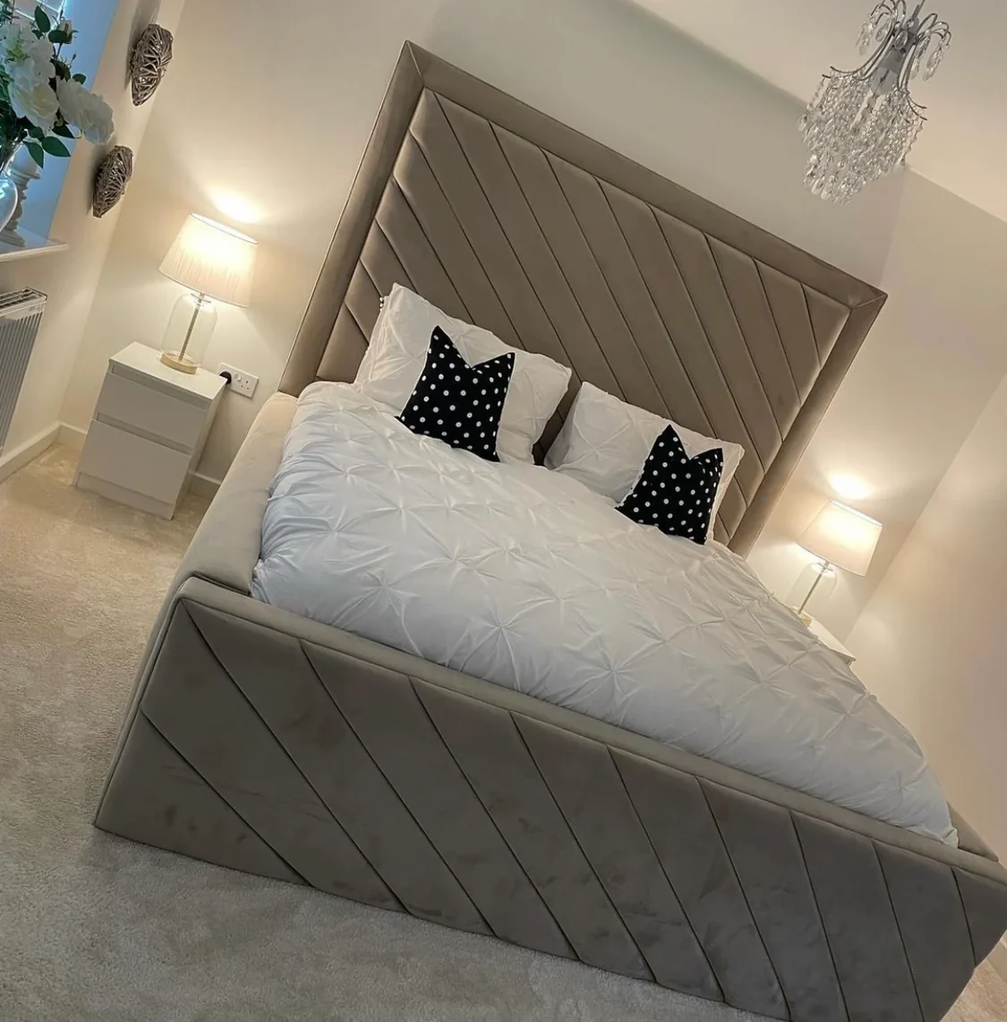 Havanah Stylish Bed Frame With 18 inch Base - Image 7