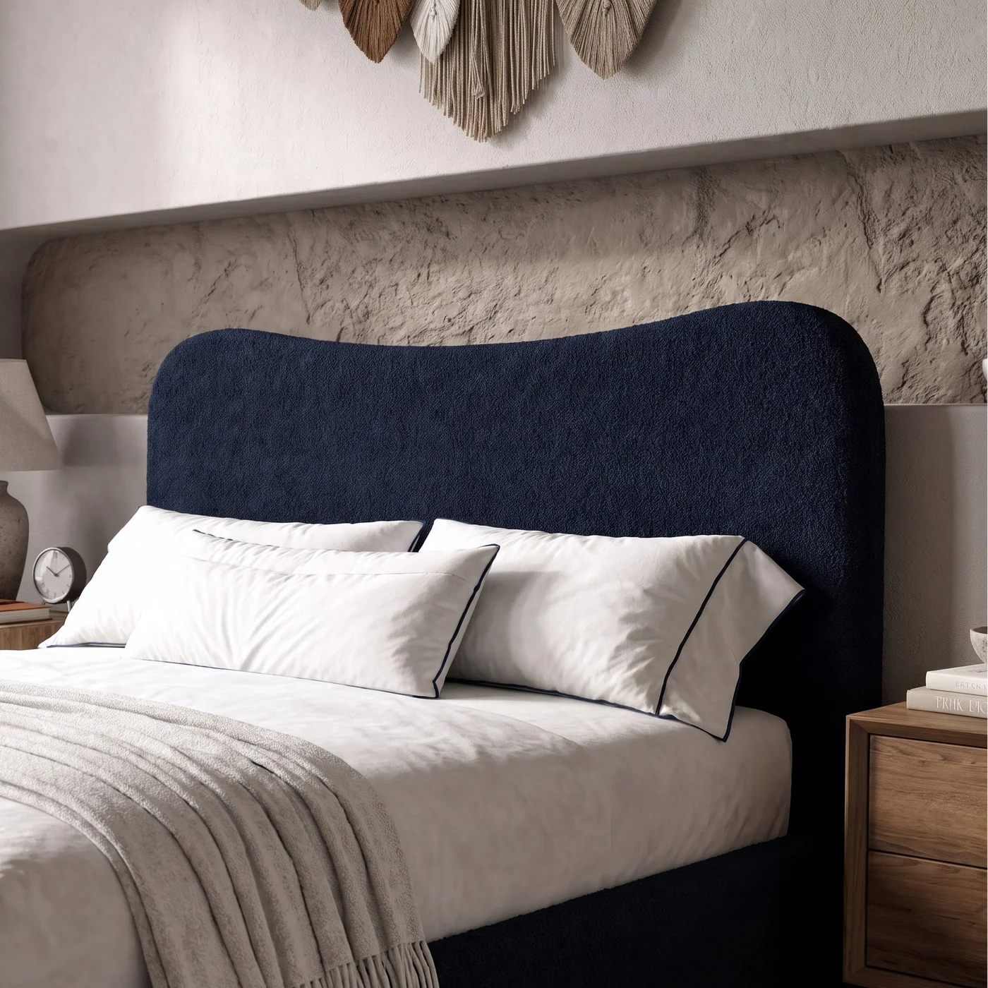 Ameri Boucle Bed Teddy Fabric Bed frame - Image 10