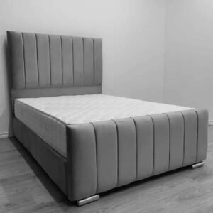 Grey Penal Design Bed