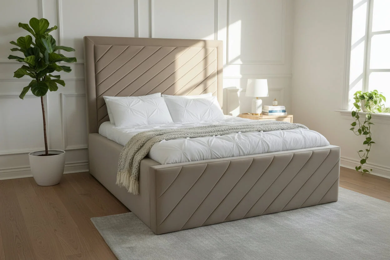 Havanah Stylish Bed Frame With 18 inch Base - Image 9